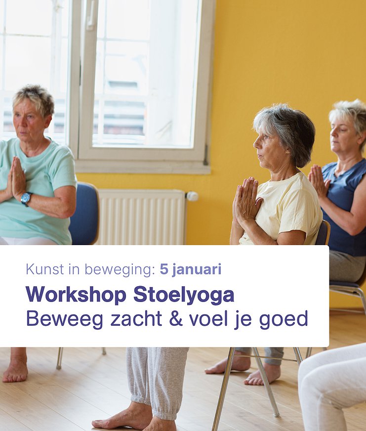Workshop Stoelyoga: Blijf soepel & vitaal!