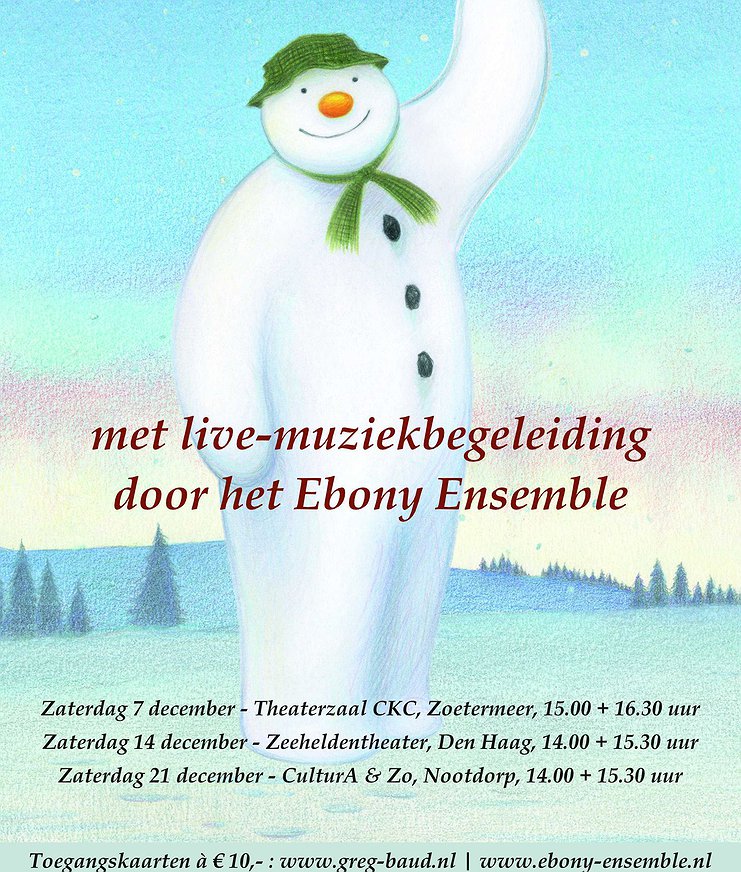 Bijbehorende foto voor activiteit The Snowman film met een instrumententuin