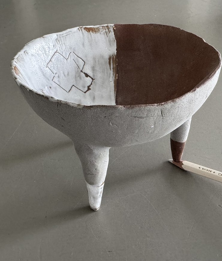 Workshop 62 potten op poten / schalen op stelten