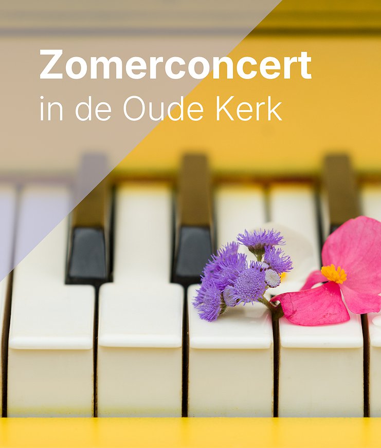 Zomerconcert in de Oude Kerk
