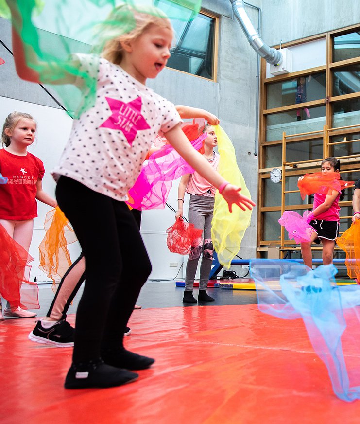 Bijbehorende foto voor activiteit Kleutercircus