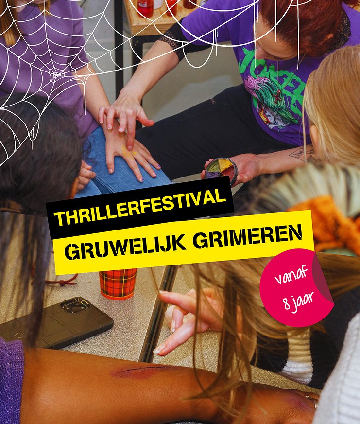 Thrillerfestival: Gruwelijk grimeren