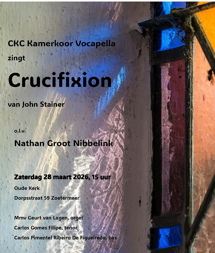 'The Crucifixion' door CKC Kamerkoor Vocapella