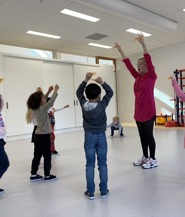 Bijbehorende foto voor activiteit Kindertoneel kleuters