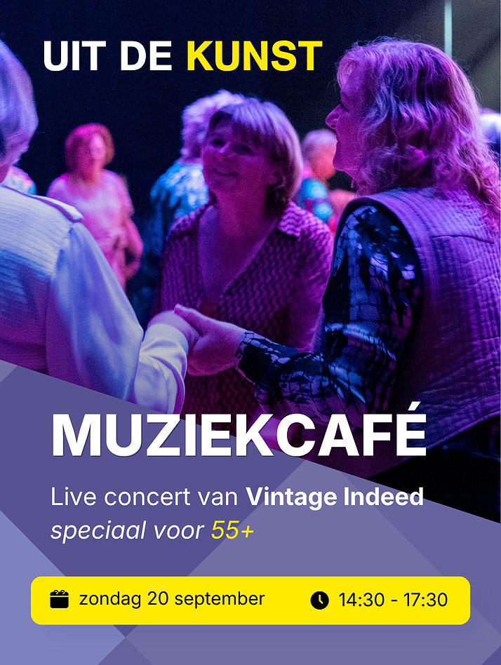 Muziekcafé: Live concert van Vintage Indeed