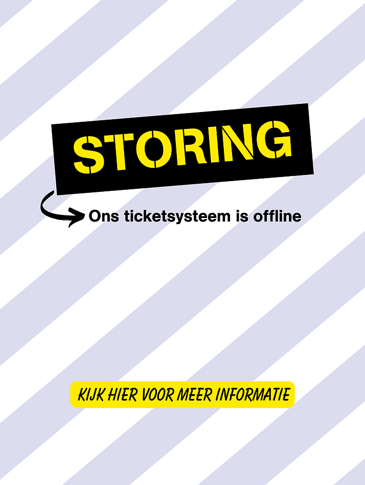 Storing in ons ticketsysteem