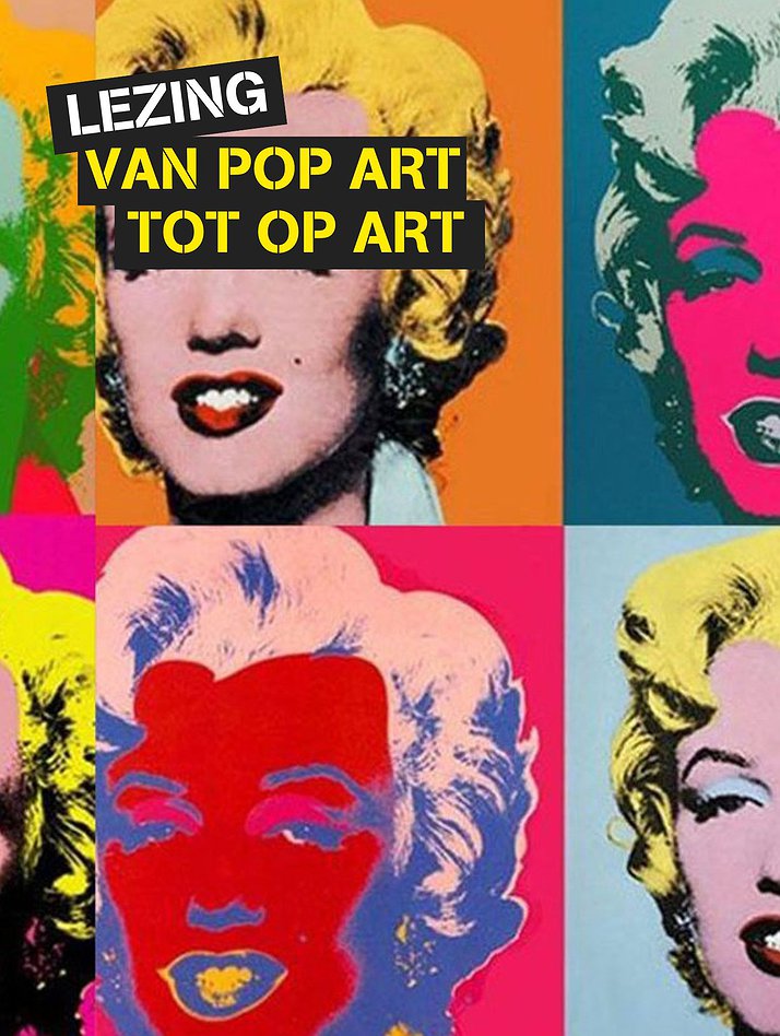 Van Pop Art tot Op Art