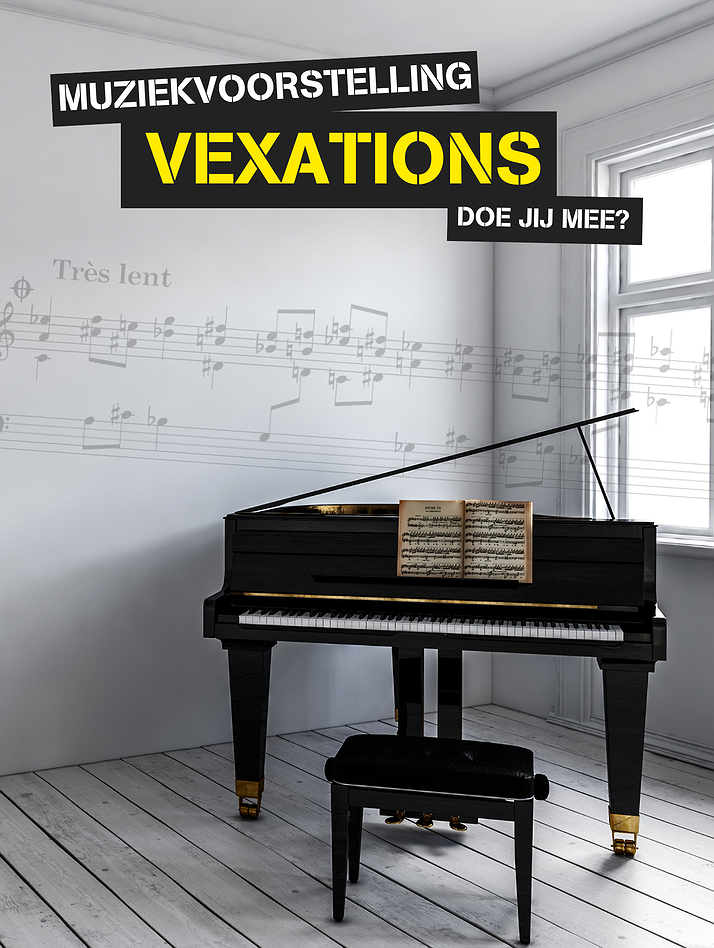 Muziekstuk Vexations: doe jij mee?